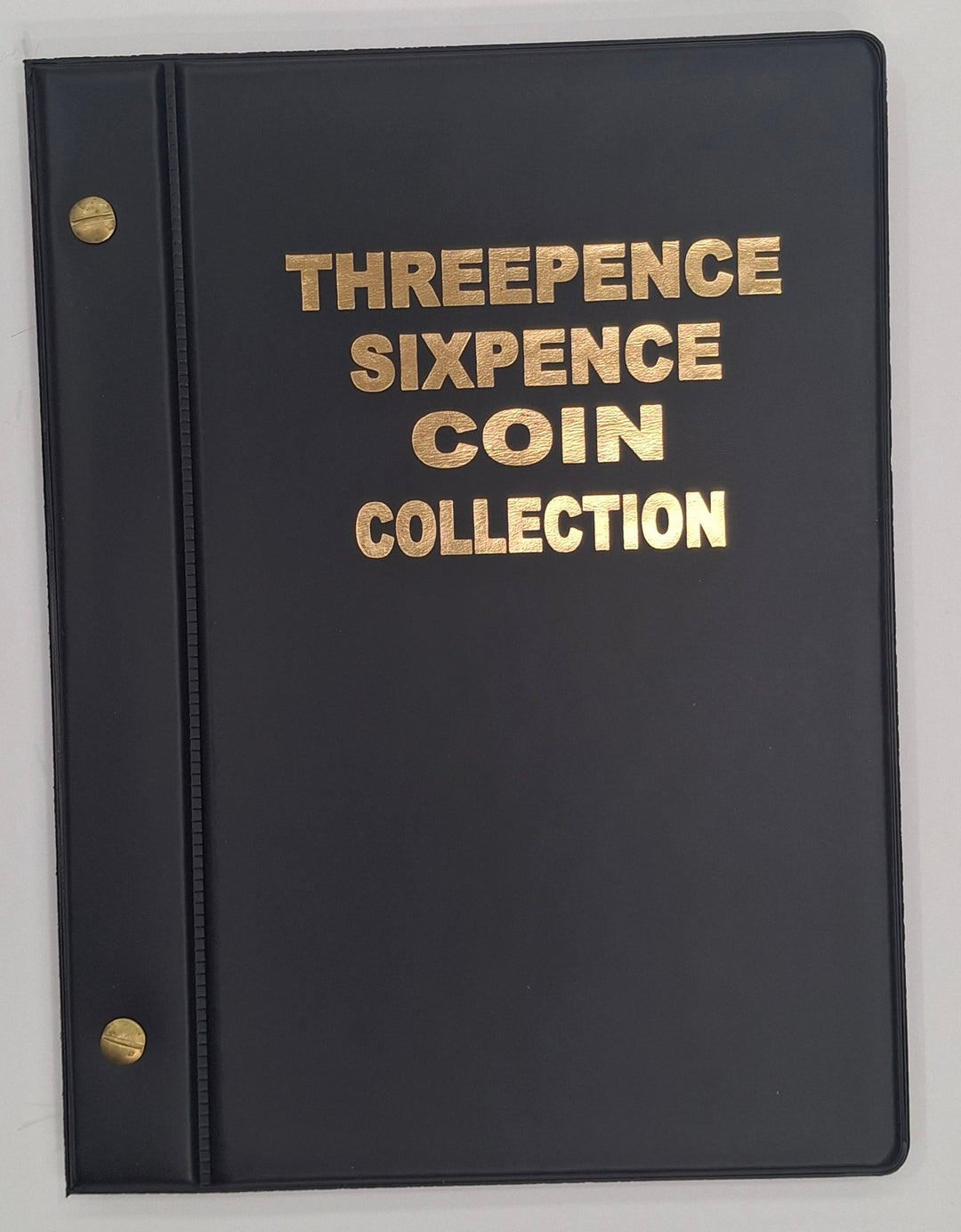 Australian Threepence &amp; Sixpence Coin Album 1910–1965 - Circulation Threepence &amp; Sixpence Coin Album - Black