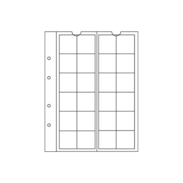 PRINZ Perfecta Coin Pages – Pack of 5
