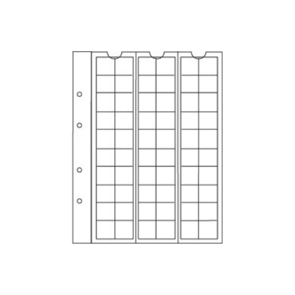 PRINZ Perfecta Coin Pages – Pack of 5