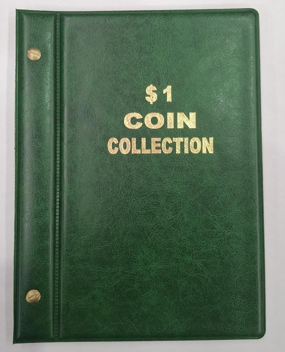 Australian $1 Coin Album 1984–2023 - Circulation $1 Coin Album - Green