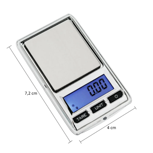 SAFE Miniature Digital Scale – 0.01g / 100g
