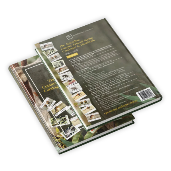 The Australian Counter Printed Stamp Catalogue &amp; Handbook 1991–2016