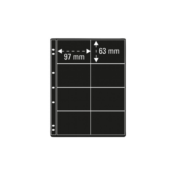 PRINZ Pro-Fil Black Stock Sheets – Pack of 5