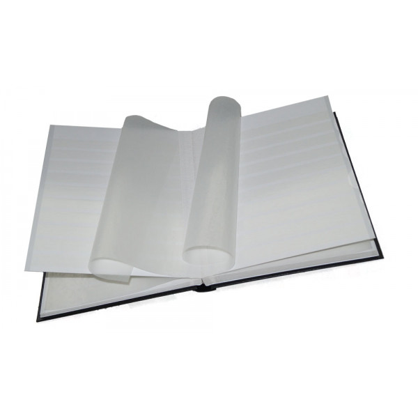 PRINZ Classic-Line Stockbook – White Pages, 24 Leaves / 48 Sides