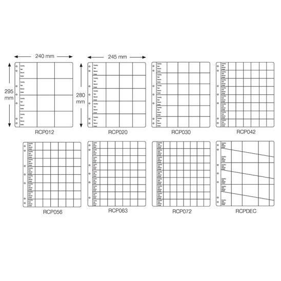 VST Copysafe Large Refill Coin Pages – Pack of 10
