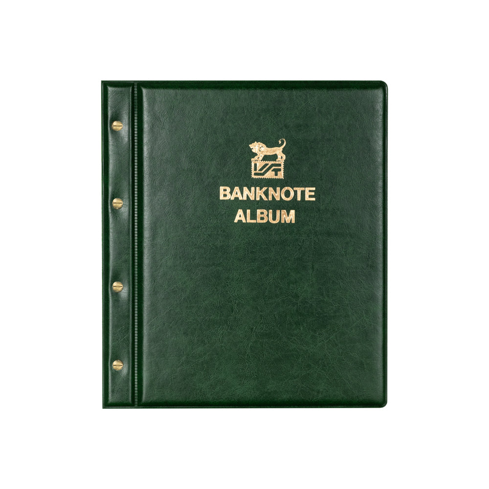 VST Padded Banknote Album with Gold Logo