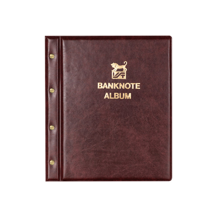 VST Padded Banknote Album with Gold Logo