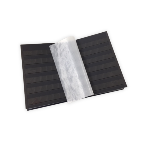PRINZ Classic-Line Stockbook – Black Pages, 8 Leaves / 16 Sides