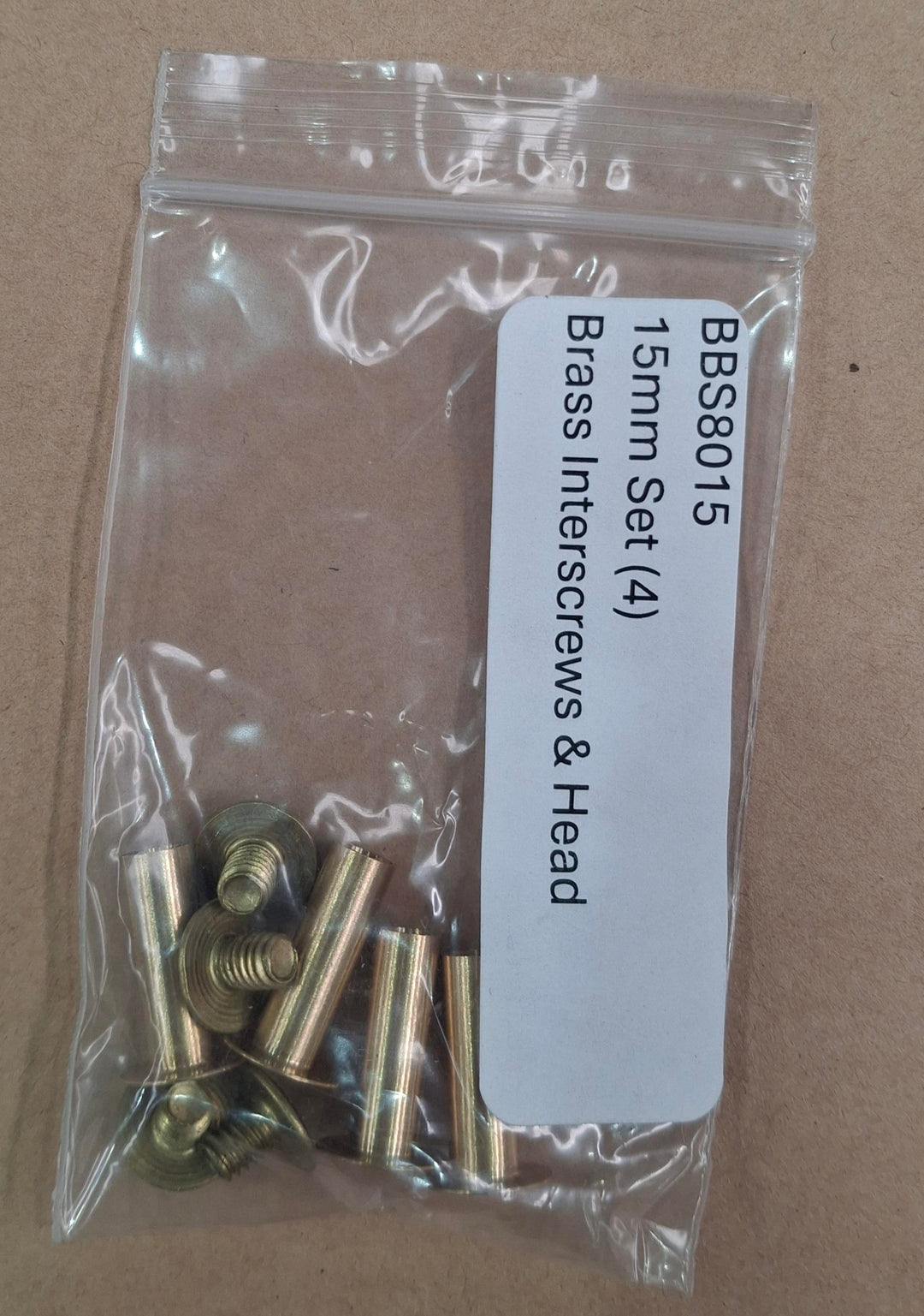 VST Brass Interscrews 15mm - Set of 4
