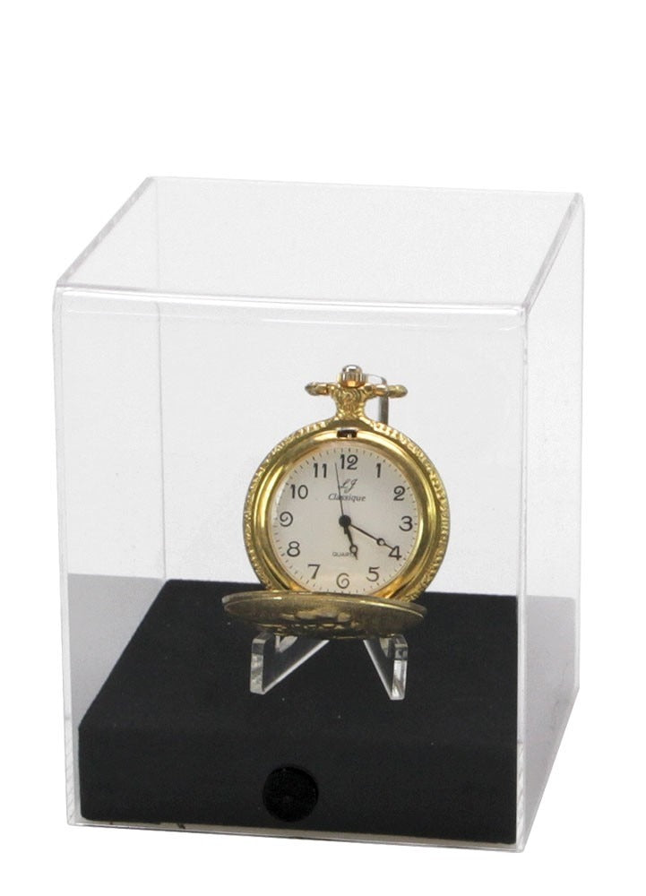SAFE Acrylic Presentation Cubes – 4 Sizes - Medium Transparent Display Case - 100x100x120mm