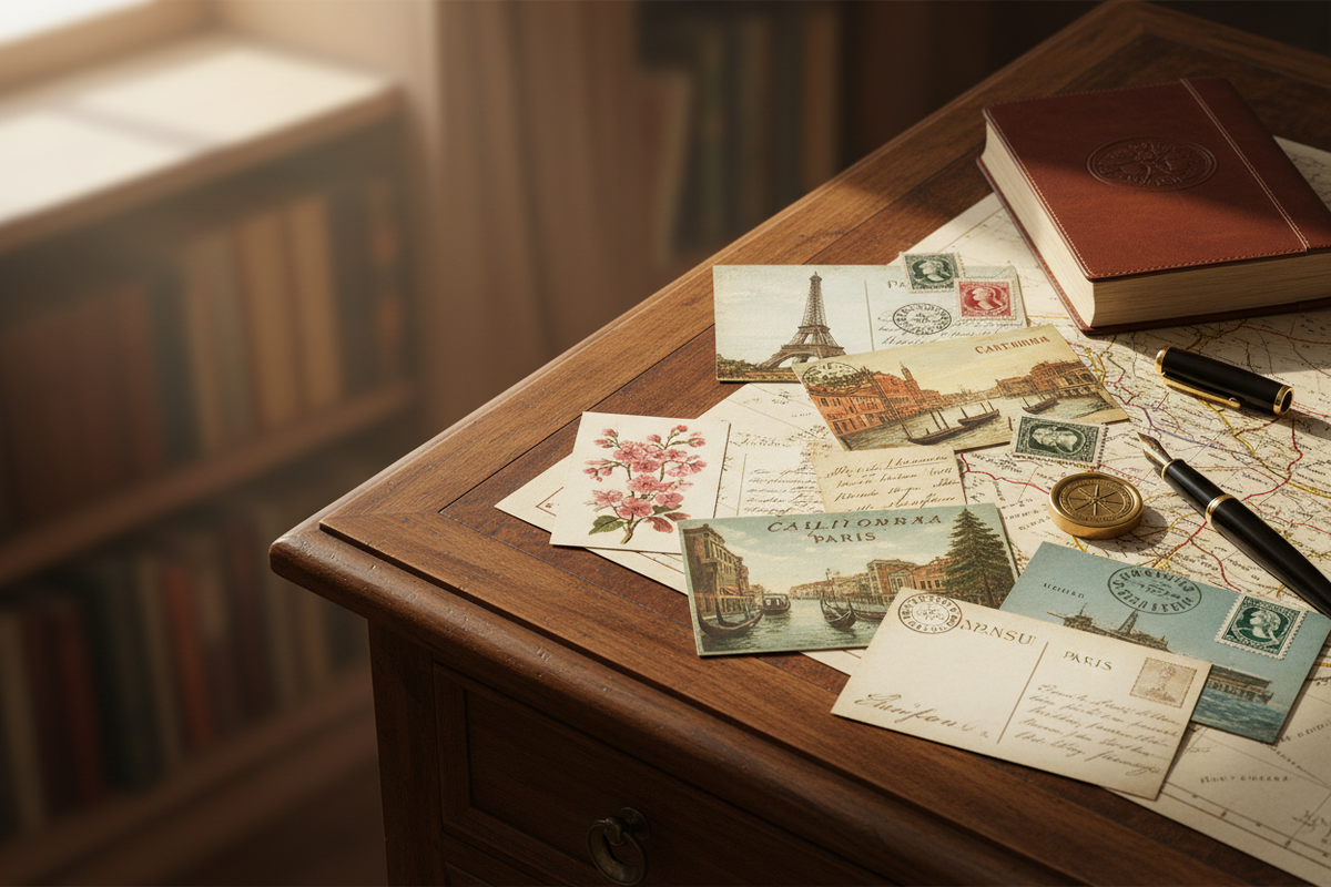 Vintage Postcards Hero Banner